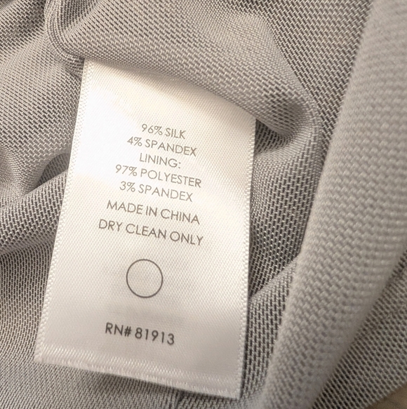 Tracy Reese Sexy Shirt Dress Taupe Paisley 4 Silk Blend Ruched Y2K - Picture 3 of 7